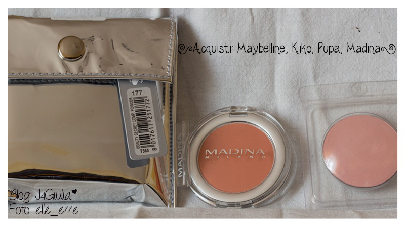 Acquisti: #9 Maybelline, Kiko, Pupa, Madina