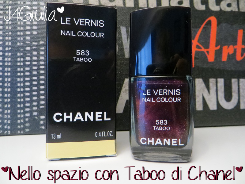 Manicure: #03 Nello spazio con Taboo di Chanel