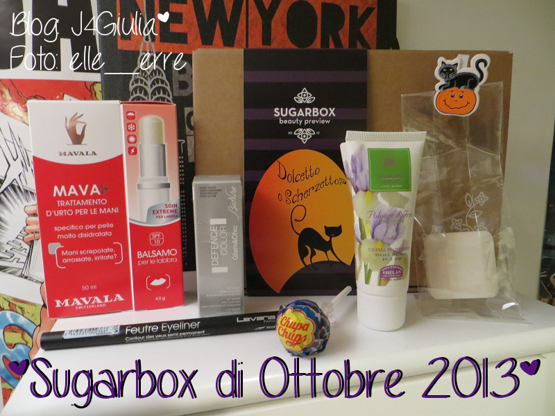 Box: #37 Sugarbox di Ottobre 2013