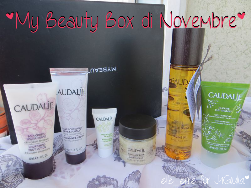 Box: #61 My Beauty Box di Novembre 2013